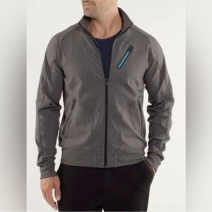 Lululemon Trainer Jacket Heathered Soot men’s size M